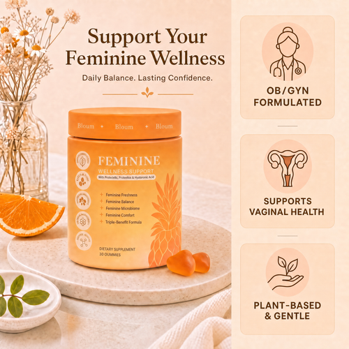 Bloum+ Triple Defense Formula - Say Goodbye to Odor & pH Struggles Naturally
