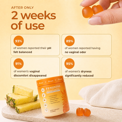 Bloum+ Triple Defense Formula - Say Goodbye to Odor & pH Struggles Naturally