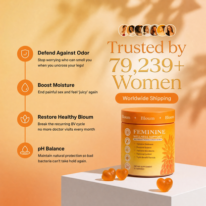 Bloum+ Triple Defense Formula - Say Goodbye to Odor & pH Struggles Naturally