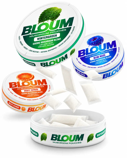 Bloum Mushroom & Nootropic Pouches